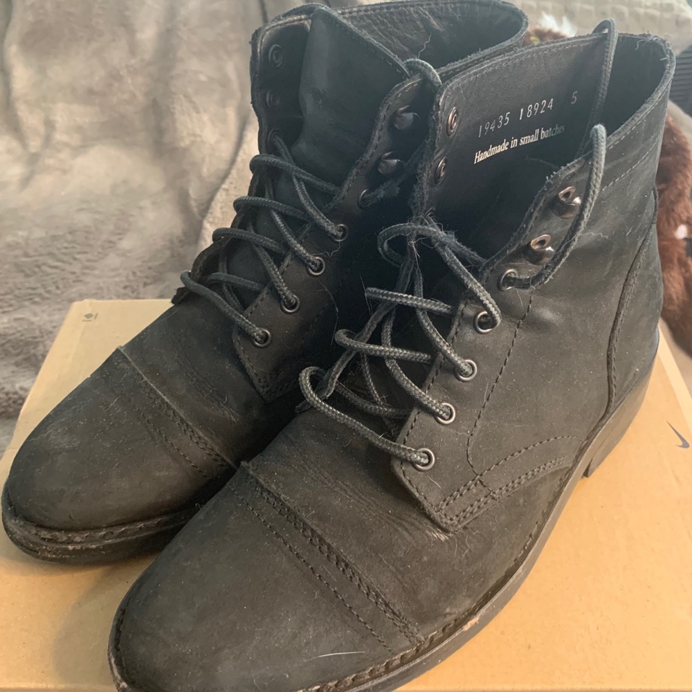 Thursday Boots Black matte